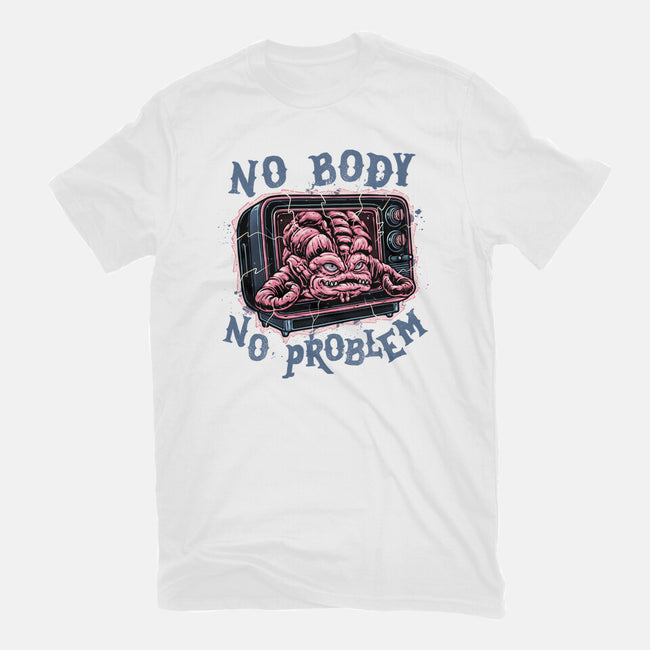 No Body No Problem-Mens-Basic-Tee-glitchygorilla