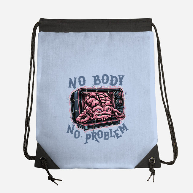 No Body No Problem-None-Drawstring-Bag-glitchygorilla
