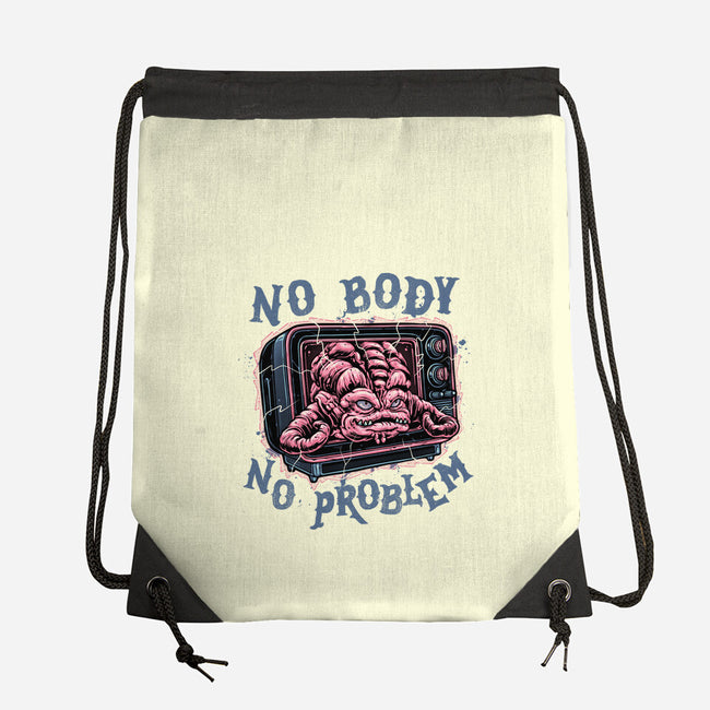 No Body No Problem-None-Drawstring-Bag-glitchygorilla