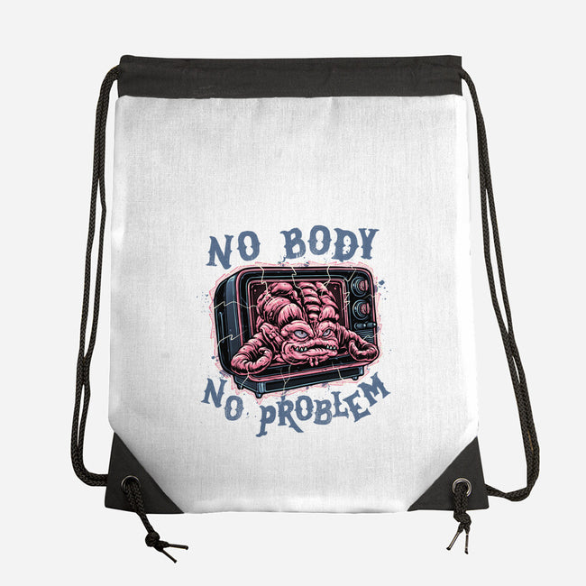 No Body No Problem-None-Drawstring-Bag-glitchygorilla