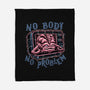 No Body No Problem-None-Fleece-Blanket-glitchygorilla