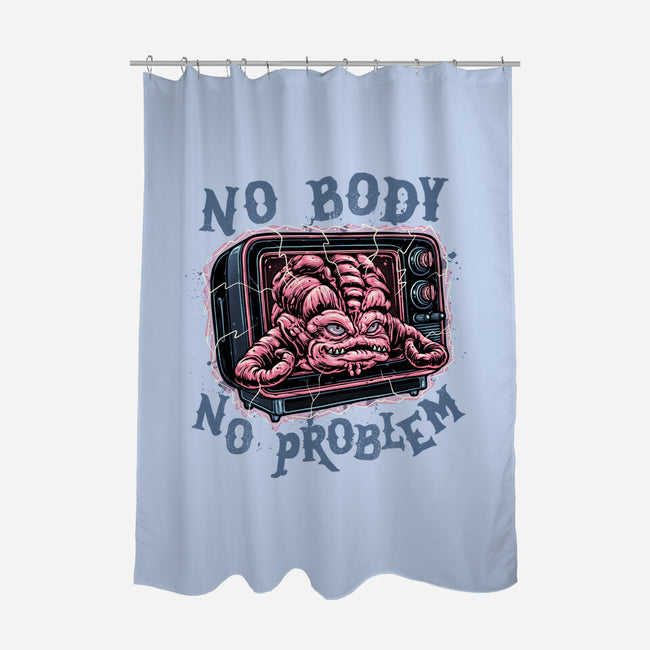 No Body No Problem-None-Polyester-Shower Curtain-glitchygorilla