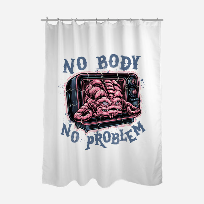 No Body No Problem-None-Polyester-Shower Curtain-glitchygorilla