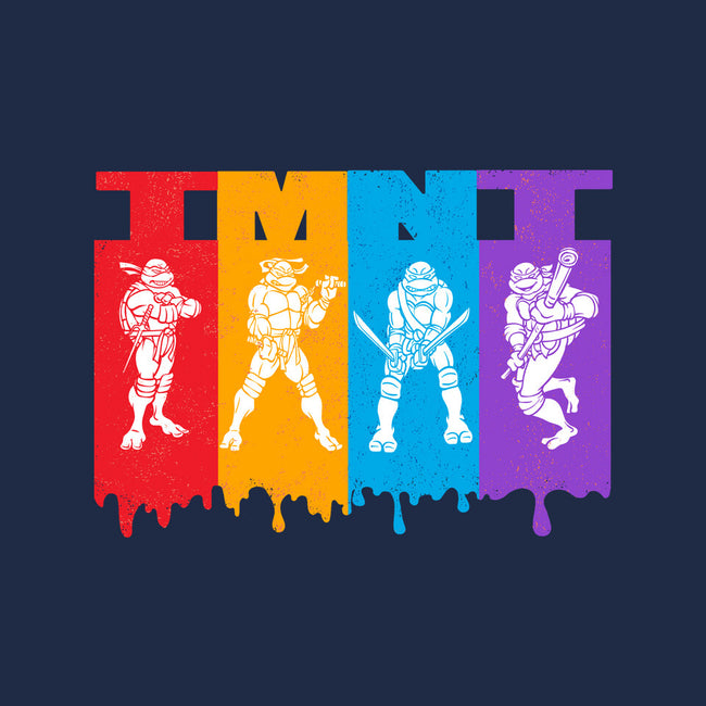 TMNT Splash-Womens-V-Neck-Tee-palmstreet
