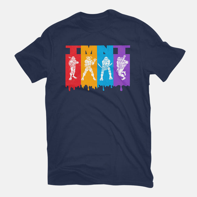 TMNT Splash-Womens-Fitted-Tee-palmstreet