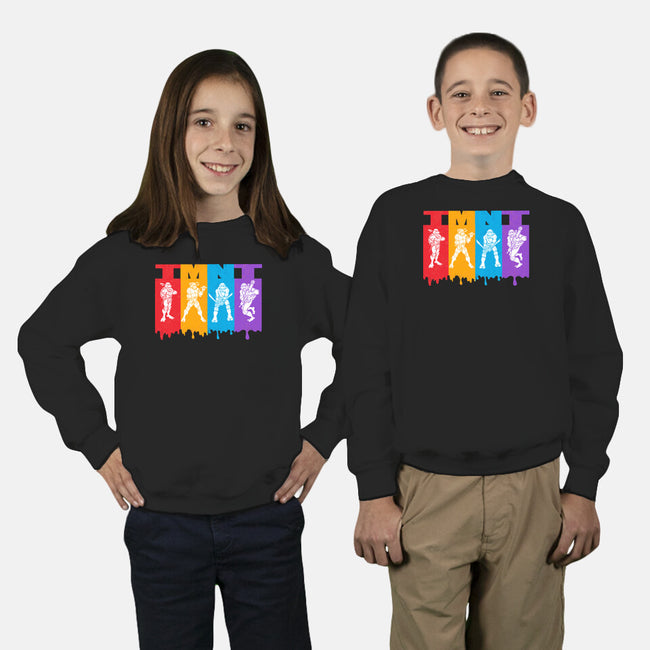 TMNT Splash-Youth-Crew Neck-Sweatshirt-palmstreet