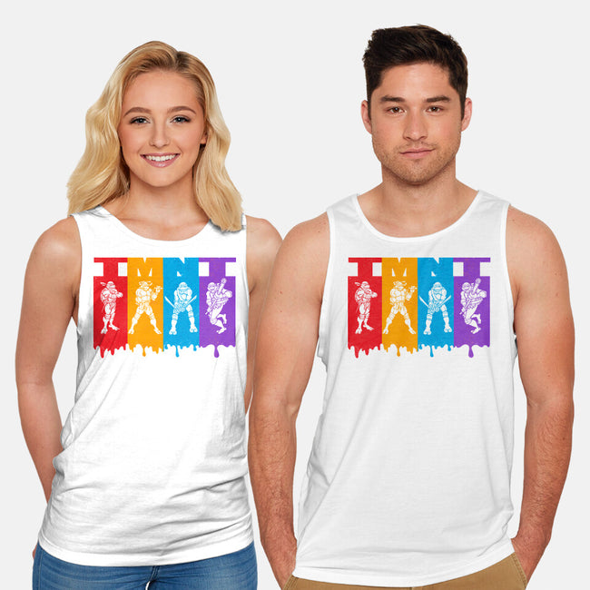 TMNT Splash-Unisex-Basic-Tank-palmstreet