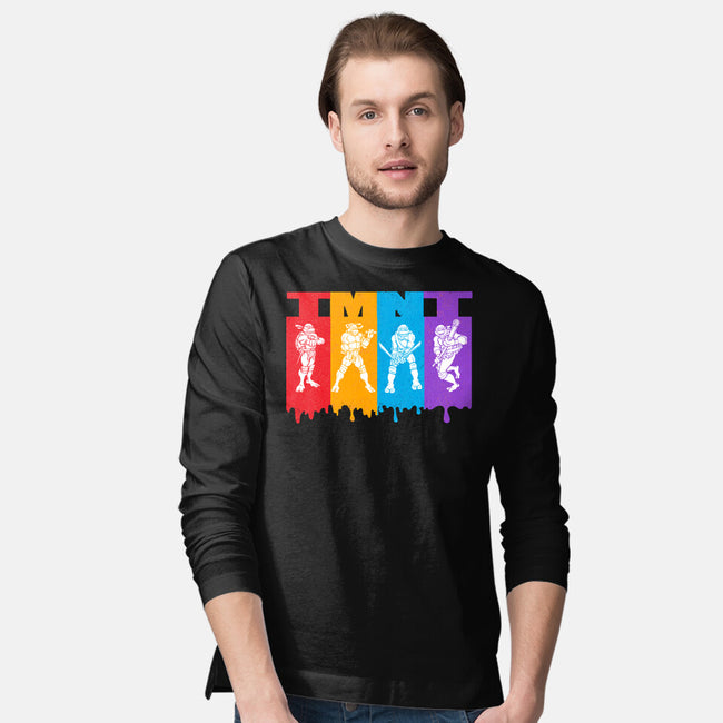 TMNT Splash-Mens-Long Sleeved-Tee-palmstreet