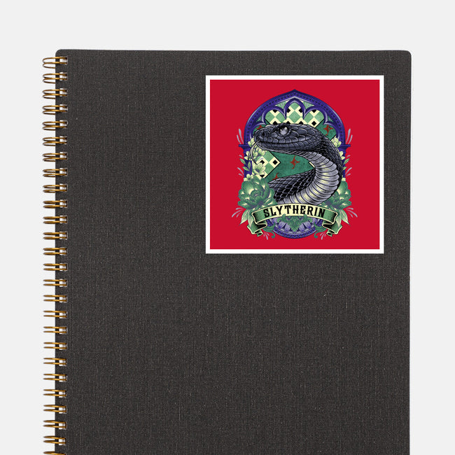 House Of Cunning-None-Glossy-Sticker-Badbone Collections