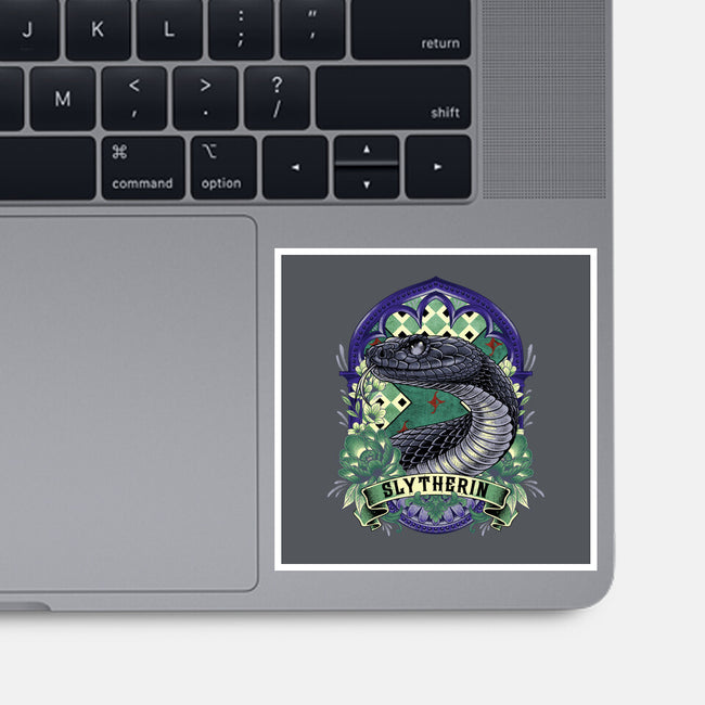 House Of Cunning-None-Glossy-Sticker-Badbone Collections