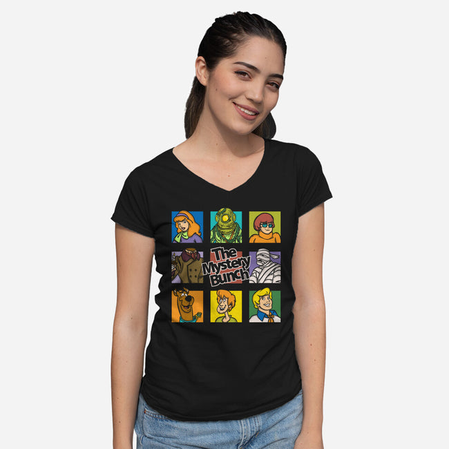 The Mystery Bunch-Womens-V-Neck-Tee-turborat14