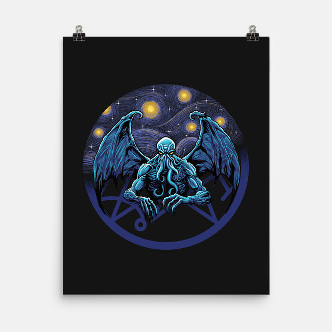 Van Ghoulhu-None-Matte-Poster-Astrobot Invention