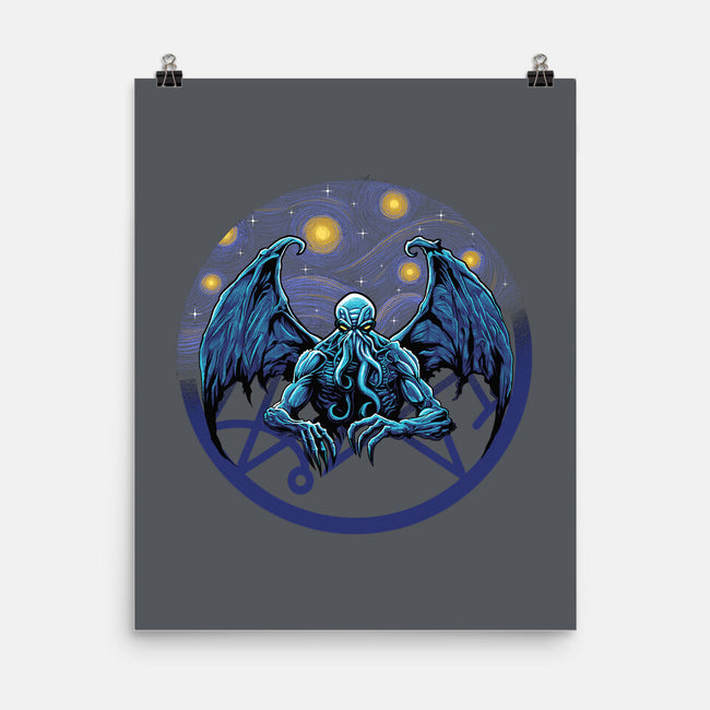 Van Ghoulhu-None-Matte-Poster-Astrobot Invention
