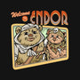 Welcome To Endor-None-Removable Cover w Insert-Throw Pillow-palmstreet