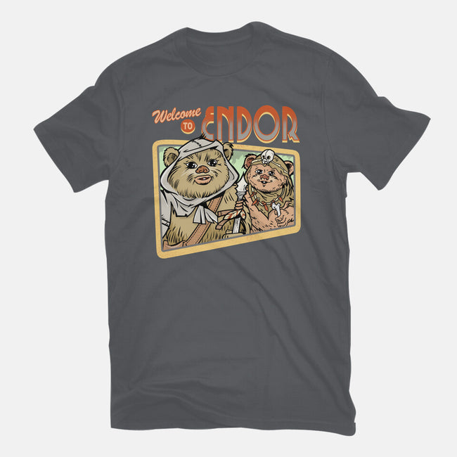Welcome To Endor-Womens-Fitted-Tee-palmstreet