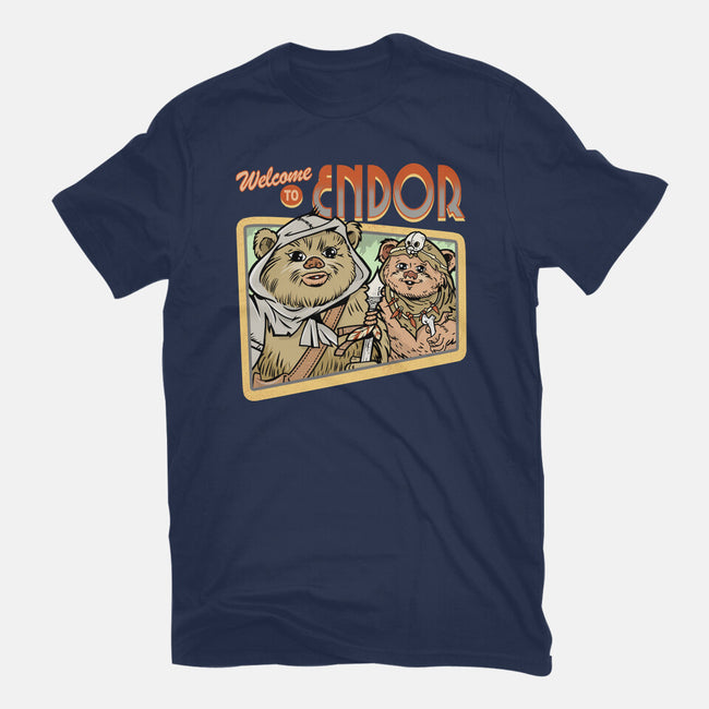 Welcome To Endor-Womens-Fitted-Tee-palmstreet