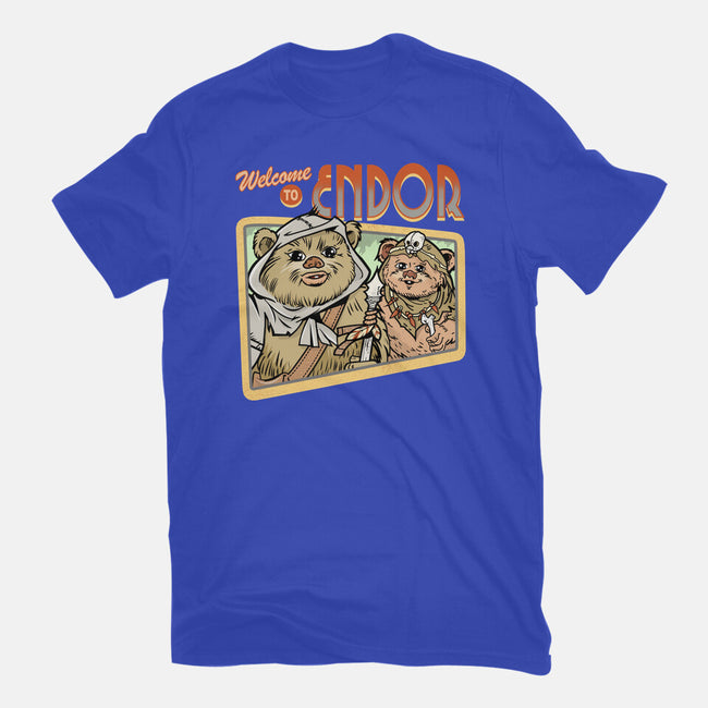 Welcome To Endor-Womens-Fitted-Tee-palmstreet