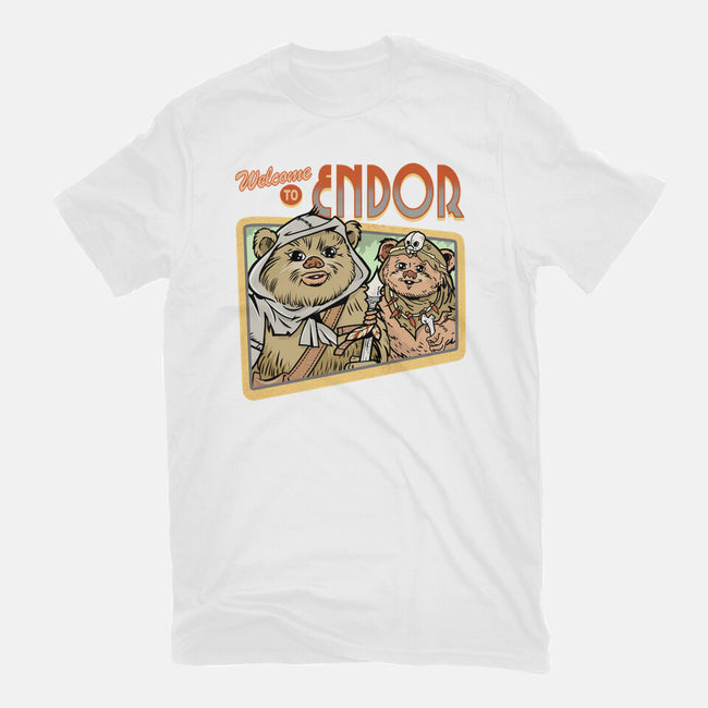 Welcome To Endor-Womens-Fitted-Tee-palmstreet