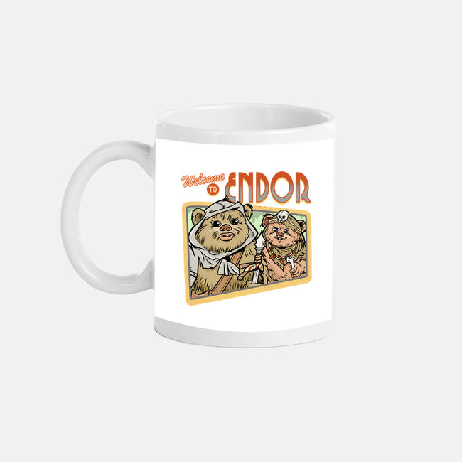 Welcome To Endor-None-Mug-Drinkware-palmstreet