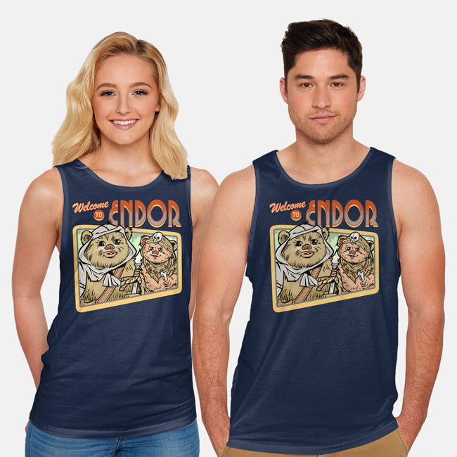 Welcome To Endor-Unisex-Basic-Tank-palmstreet