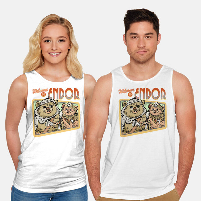 Welcome To Endor-Unisex-Basic-Tank-palmstreet