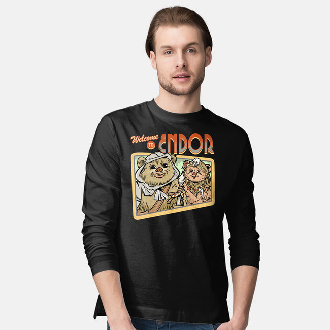 Welcome To Endor-Mens-Long Sleeved-Tee-palmstreet