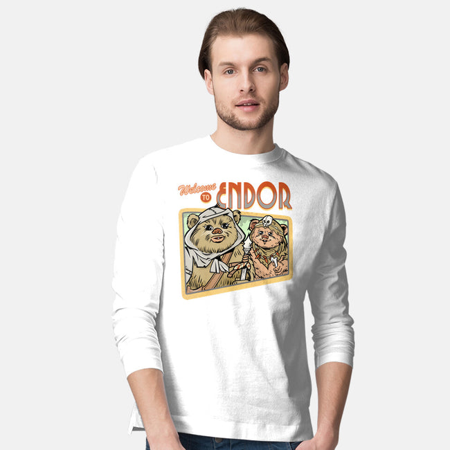 Welcome To Endor-Mens-Long Sleeved-Tee-palmstreet