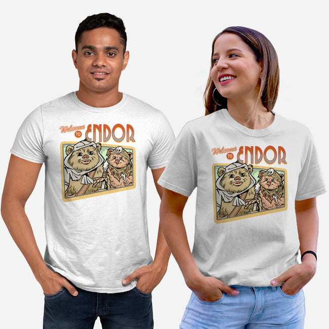 Welcome To Endor-Unisex-Basic-Tee-palmstreet