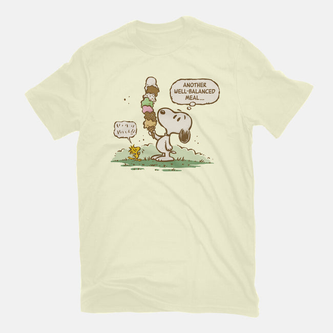 A Well-Balanced Meal-Mens-Basic-Tee-kg07