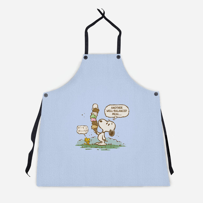 A Well-Balanced Meal-Unisex-Kitchen-Apron-kg07