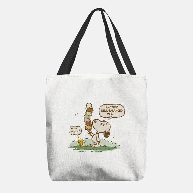 A Well-Balanced Meal-None-Basic Tote-Bag-kg07