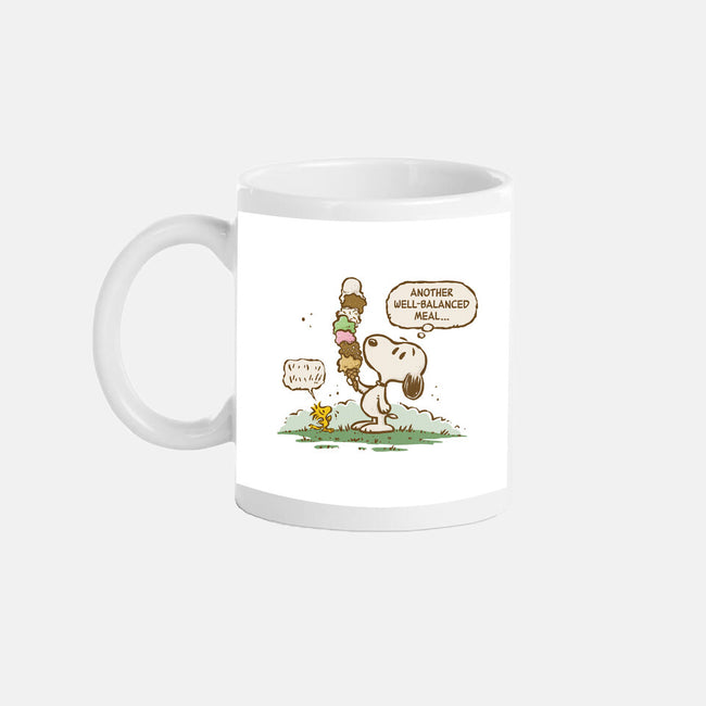A Well-Balanced Meal-None-Mug-Drinkware-kg07