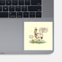 A Well-Balanced Meal-None-Glossy-Sticker-kg07