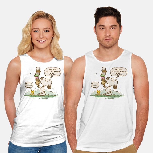 A Well-Balanced Meal-Unisex-Basic-Tank-kg07