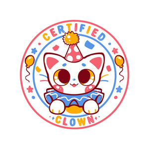 Certified Clown Cat