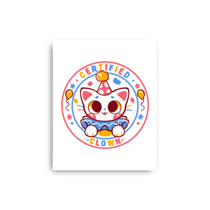 Certified Clown Cat