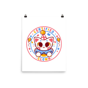 Certified Clown Cat