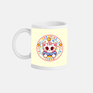 Certified Clown Cat-None-Mug-Drinkware-TechraNova