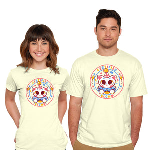 Certified Clown Cat-Mens-Basic-Tee-TechraNova