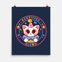 Certified Clown Cat-None-Matte-Poster-TechraNova