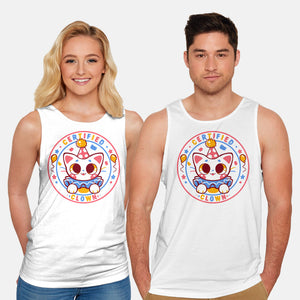 Certified Clown Cat-Unisex-Basic-Tank-TechraNova