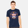 Certified Clown Cat-Mens-Heavyweight-Tee-TechraNova
