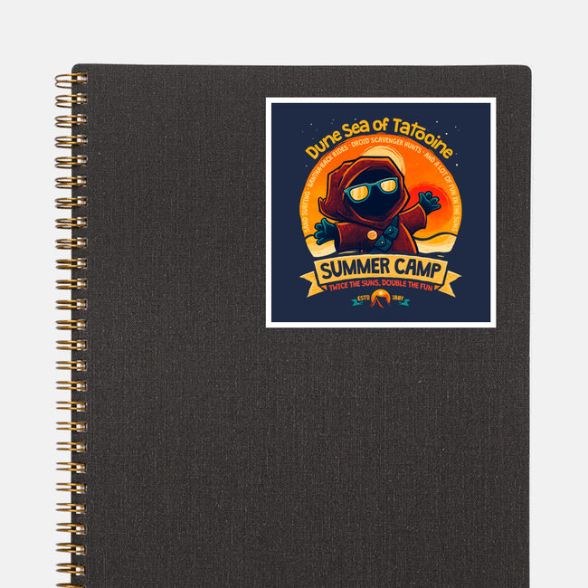 Dune Sea Summer Camp-None-Glossy-Sticker-teesgeex