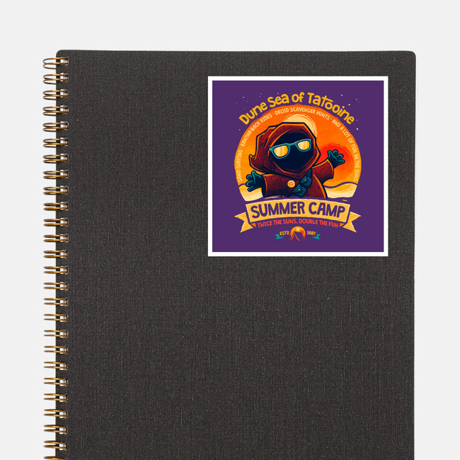 Dune Sea Summer Camp-None-Glossy-Sticker-teesgeex
