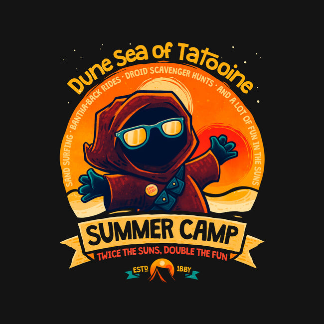Dune Sea Summer Camp-Womens-Fitted-Tee-teesgeex