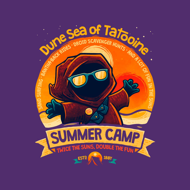 Dune Sea Summer Camp-Womens-Fitted-Tee-teesgeex
