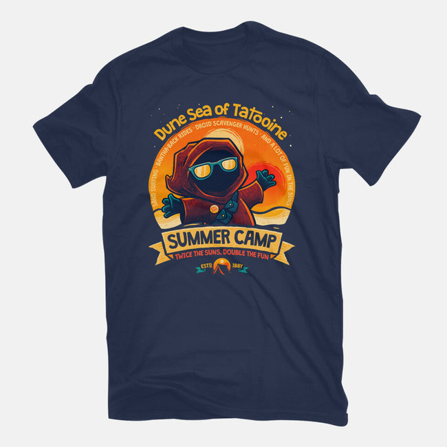 Dune Sea Summer Camp-Womens-Fitted-Tee-teesgeex