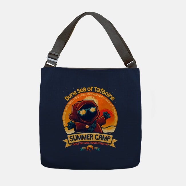 Dune Sea Summer Camp-None-Adjustable Tote-Bag-teesgeex
