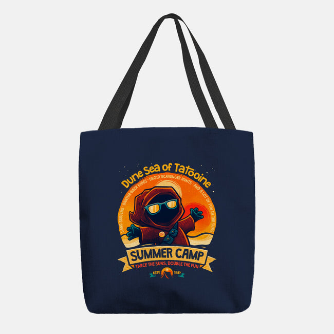 Dune Sea Summer Camp-None-Basic Tote-Bag-teesgeex