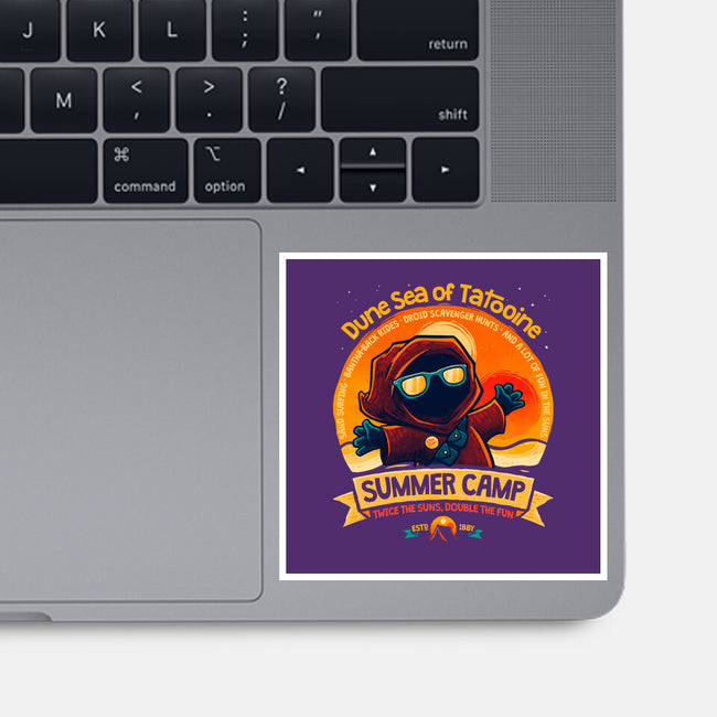 Dune Sea Summer Camp-None-Glossy-Sticker-teesgeex